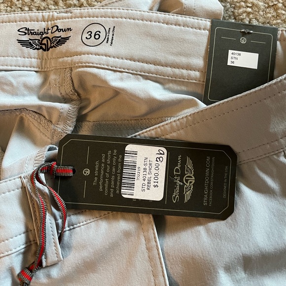 ❌SOLD!!❌ NWT Straight Down Shorts Size 36 - Picture 3 of 4